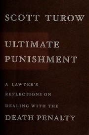 Ultimate punishment : a lawyer's reflections on dealing with the death penalty  Cover Image