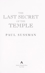 The last secret of the temple  Cover Image