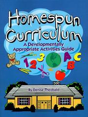 Homespun curriculum : a developmentally appropriate activities guide  Cover Image