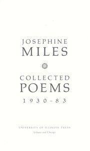 Collected poems, 1930-83  Cover Image