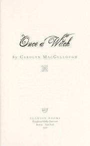 Once a witch  Cover Image