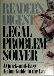 Legal problem solver : a quick-and-easy action guide to the law  Cover Image