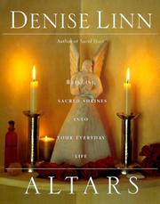 Altars : bringing sacred shrines into your everyday life  Cover Image
