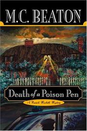 Death of a poison pen  Cover Image