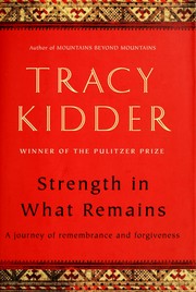 Strength in what remains  Cover Image