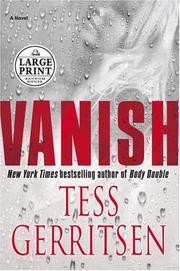 Vanish a novel  Cover Image