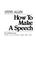 Go to record How to make a speech
