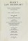 Go to record Black's law dictionary : definitions of the terms and phra...