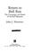 Go to record Return to Bull Run : the campaign and battle of Second Man...