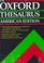 Go to record The Oxford thesaurus
