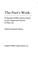 Go to record The Poet's work : 29 masters of 20th century poetry on the...