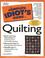 Go to record The complete idiot's guide to quilting