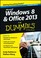 Go to record Windows 8 & office 2013 for dummies, portable edition