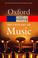 Go to record The concise Oxford dictionary of music
