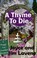 Go to record A thyme to die : a Peggy Lee garden mystery
