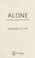 Go to record Alone : a bone secrets novel