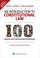 Go to record An introduction to constitutional law : 100 Supreme Court ...