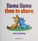 Go to record Llama Llama time to share