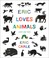 Go to record Eric loves animals : (just like you!)