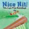 Go to record Nice hit! You can play baseball
