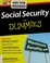 Go to record Social security for dummies