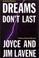 Go to record Dreams don't last
