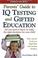Go to record Parents' guide to IQ testing and gifted education : all yo...