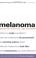 Go to record Melanoma : prevention, detection, and treatment