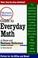 Go to record Merriam-Webster's guide to everyday math : a home and busi...