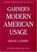 Go to record Garner's modern American usage