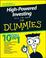 Go to record High-powered investing all-in-one for dummies