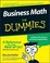 Go to record Business math for dummies