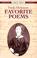 Go to record Favorite poems