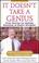 Go to record It doesn't take a genius : five truths to inspire success ...