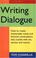Go to record Writing dialogue