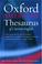 Go to record The Oxford American thesaurus of current English