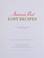 Go to record America's best lost recipes : 121 kitchen-tested heirloom ...