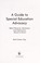 Go to record A guide to special education advocacy : what parents, clin...