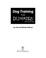 Go to record Dog training for dummies, 3rd edition