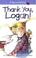 Go to record Thank you, Logan!