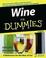 Go to record Wine for dummies