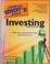 Go to record The complete idiot's guide to investing