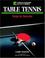 Go to record Table tennis : steps to success