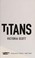 Go to record Titans